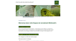 Desktop Screenshot of mcdonalds.profils.org